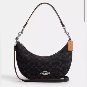 Coach Aria Shoulder Bag In Signature Denim